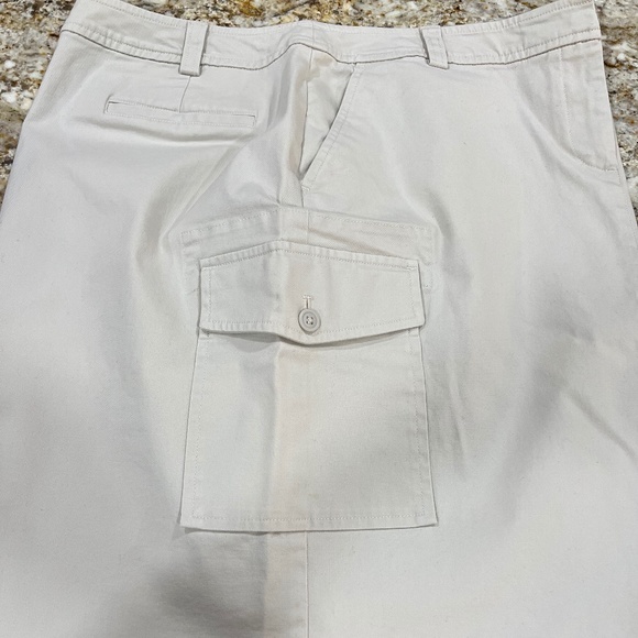 PRICE DROP!!  Talbots  Skirt with CARGO POCKETS Tan 12P - Gently LOVED - EUC - Picture 5 of 12